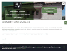 Tablet Screenshot of bracamonteviviendas.com